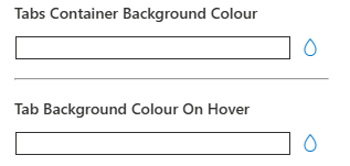 Tabs Container Background