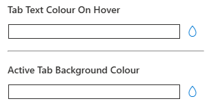 Tabs Text Color on Hover